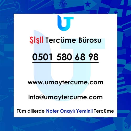 İstanbul Şişli Noter Yeminli Tercüme Ofisi Tercüman
