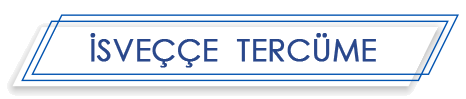 isveççe tercüme