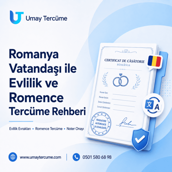 Romanya Vatandaşı ile Evlilik ve Romence Tercüme Rehberi